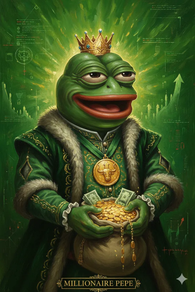 Kripto para borsalarında listelenen PEPE coin